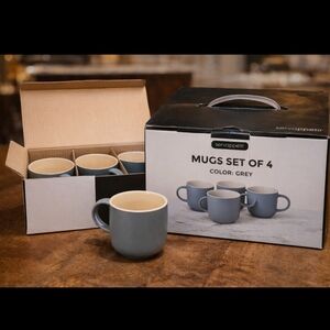 Servappetit Mug Set of 4 New with Box